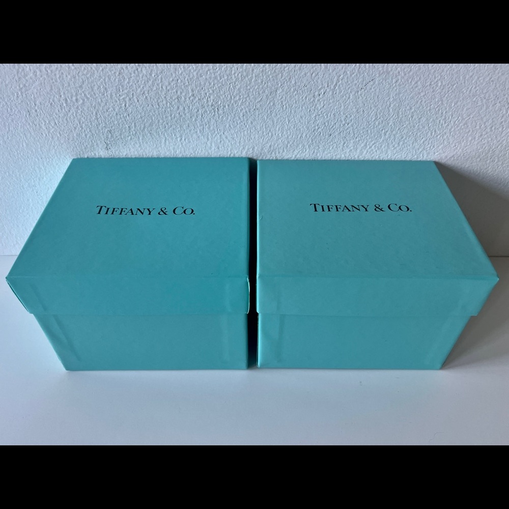 Two Tiffany & Co. Empty Boxes